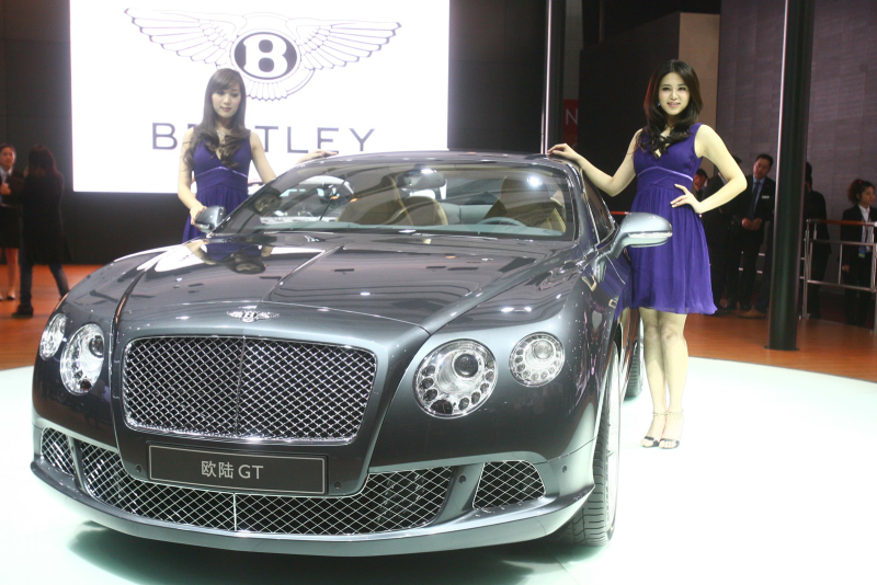 Illustration for article titled The booth professionals of the Shanghai Motor Show